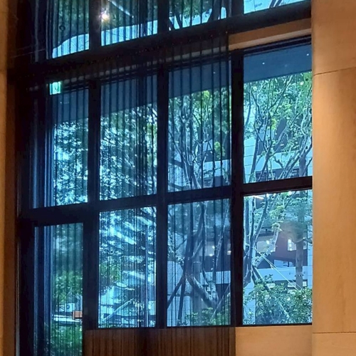 TP-14 霧黑 鋁合金 金屬簾施工紀實(二)